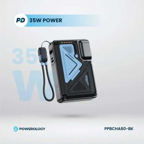 Powerology 10000mAh Wall Charger MagSafe Power Bank - Image 6