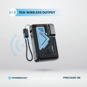 Powerology 10000mAh Wall Charger MagSafe Power Bank - Image 4