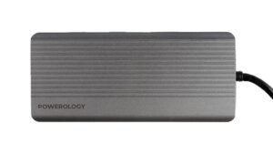 Powerology 12in1 USB-C Hub: HDMI, Type-C PD 100W, Ethernet, VGA, USB, SD/MicroSD, 3.5mm AUX - Image 4