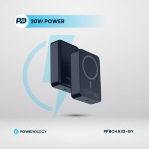 Powerology 20000 mAh 20W PD & 15W Magsafe Powerbank - Image 7