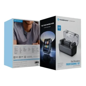 Powerology 8800mAh Jump Start Air Compressor: Portable Tire Inflator with Jump Starter - Transparent - Image 6