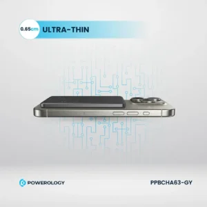 Powerology Ultra-Thin 5000mAh MagSafe Power Bank - Image 8