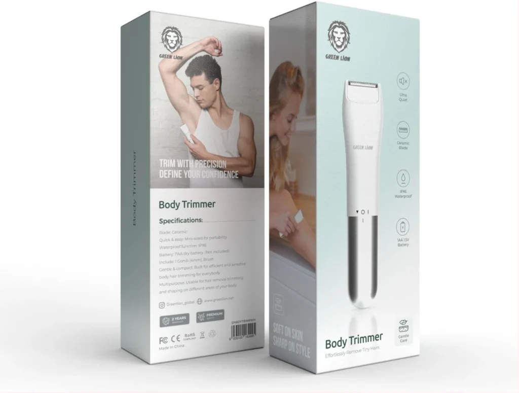 Green Lion Body Trimmer - White