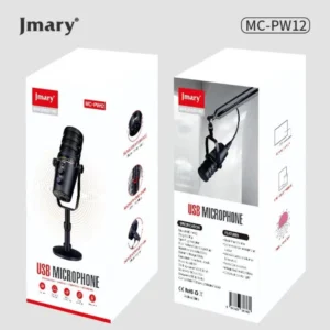 Jmary MC-PW12 Professional USB Microphone For Podcasting, Gaming, Streaming, Recordings - Image 16