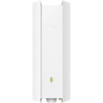 TP-Link AX1800 Indoor/Outdoor WiFi 6 Access Point, 1x Gigabit Ethernet Port, 2.4 GHz 2 4 dBi & 5 GHz 2 5 dBi, 2.4 GHz & 5 GHz Frequency, IP67 Weatherproof Enclosure, White | EAP610-OUTDOOR