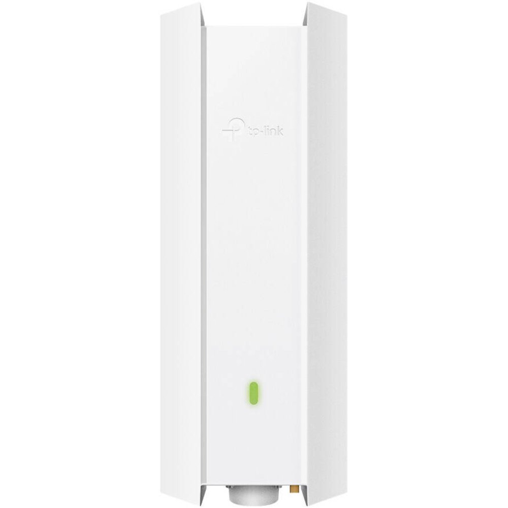TP-Link AX1800 Indoor/Outdoor WiFi 6 Access Point, 1x Gigabit Ethernet Port, 2.4 GHz 2 4 dBi & 5 GHz 2 5 dBi, 2.4 GHz & 5 GHz Frequency, IP67 Weatherproof Enclosure, White | EAP610-OUTDOOR
