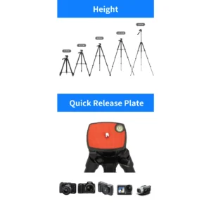 Jmary KP-2205 Portable Tripod For Mobile and Cameras - Image 7