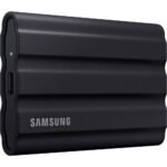 Samsung T7 Shield 2TB Portable External SSD, USB 3.2 Gen2 Interface (10 Gbps), Read/Write Speeds Up to 1050/1000 MB/s, AES 256-bit Encryption, Rugged, IP65 Dust & Water Resistant, Black