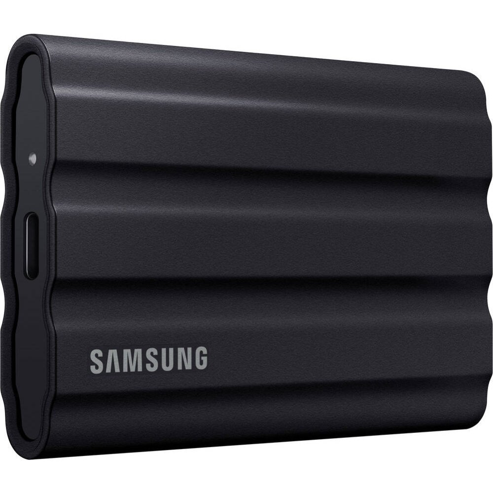 Samsung T7 Shield 2TB Portable External SSD, USB 3.2 Gen2 Interface (10 Gbps), Read/Write Speeds Up to 1050/1000 MB/s, AES 256-bit Encryption, Rugged, IP65 Dust & Water Resistant, Black