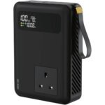 Green Lion Power Vault 270W 30000mAh Power Bank PD100W, AC Output 150W, Super Fast Charge Power Bank, Built-In Cooling Fan, LED Digital Display, Laptop Charger, Outdoor, Camping, Travel