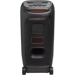 JBL PartyBox Stage 320 Portable Bluetooth Speaker, With Wheels, 5.4 Bluetooth, 240W, Splash Proof, Multi Speaker Connection, Dual Mic & Guitar Inputs, 18 Hours Max Playing Time, Black - Image 7
