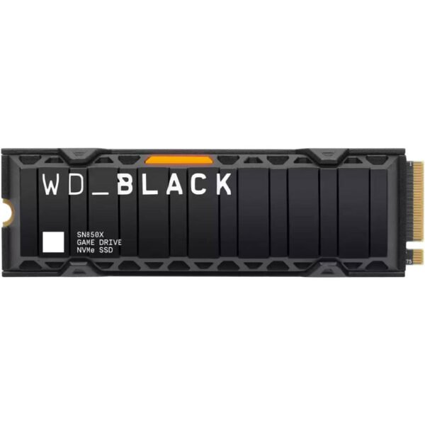 WD BLACK SN850X 1TB NVMe PCIe 4.0 Gaming Internal SSD With Heatsink, Up To 7300 MB/s Sequential Read & 6600 MB/s Write Speeds, M.2 2280, 1.75 Million Hours MTTF, 600TB Endurance - Image 2
