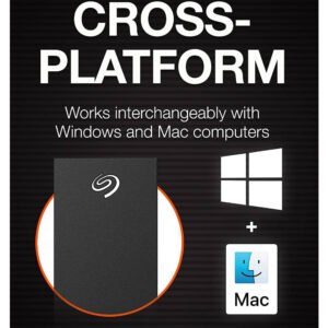 Seagate One Touch 8TB Desktop External Hard Drive, With Built-In Hub, USB-C and USB 3.0 Port, Compatible with Windows and Mac, Seagate Toolkit Backup Software Included - Image 9