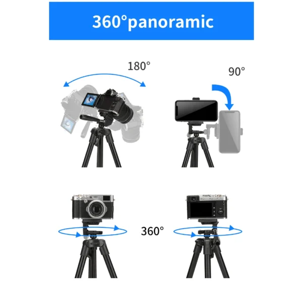 Jmary KP-2205 Portable Tripod For Mobile and Cameras - Image 8
