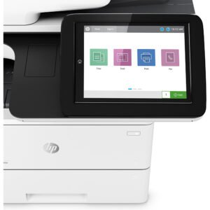 HP MFP M528dn Monochrome Laser Printer, Print Speed 45 ppm, 8.5 x 14" Flatbed Scanner, Print Speed 45 ppm, 1200 x 1200 dpi, 100-Sheet ADF, 8" Color Touchscreen, - Image 5