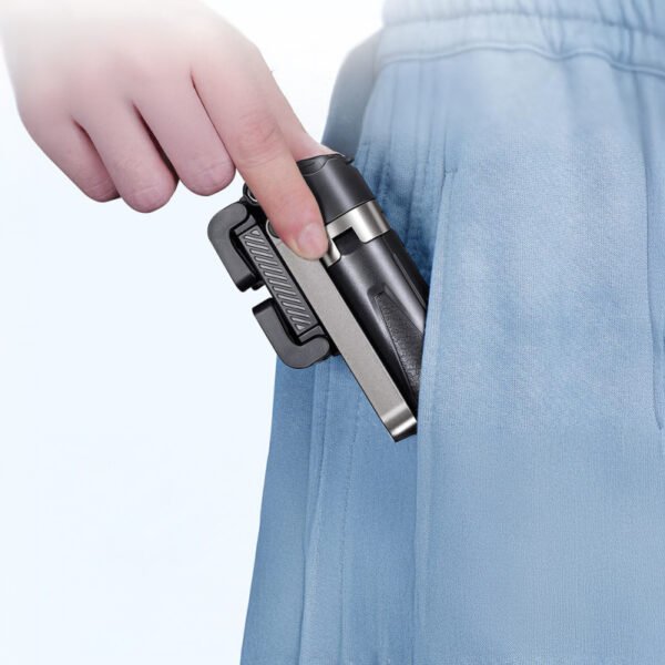 JMARY MT-18 Selfie Stick Multi-functional Smartphone Grip Tripod 2025 Newly Developed Ultra Mini 4 Levels of Telescopic Foldable Smartphone Holder Smartphone Tripod Remote Control Cold Shoe - Image 7