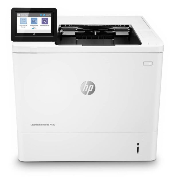 HP LaserJet Enterprise M612dn Monochrome Printer with built-in Ethernet & 2-sided printing - Image 3