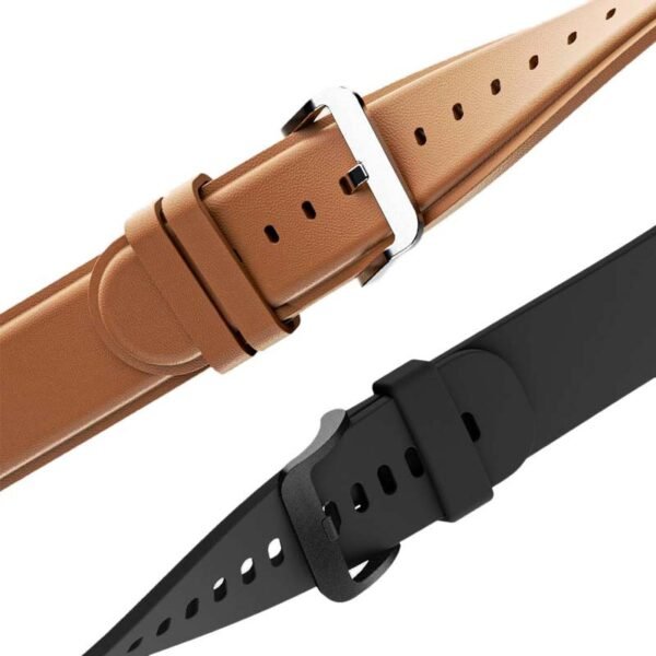 Mibro Watch Lite2 Smartwatch, 1.3" AMOLED HD Display, 60 Sports Modes, HD Bluetooth calling , SpO2 Health Monitoring, 2ATM Waterproof,12-day Battery Life, Dual Straps, Brown - Black - Image 6