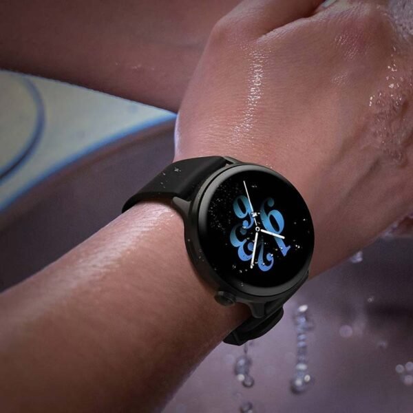 Mibro Watch Lite2 Smartwatch, 1.3" AMOLED HD Display, 60 Sports Modes, HD Bluetooth calling , SpO2 Health Monitoring, 2ATM Waterproof,12-day Battery Life, Dual Straps, Brown - Black - Image 8