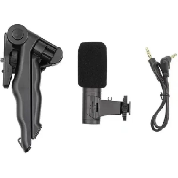 Plokama PK-778 Vlogger Cellphone Video Kit, LED Mobile Camera Photography, Tripod, LED Flashlight, Microphone, Phone Holder, Remote Control - Image 4