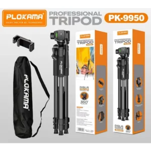 Plokama PK-9950/9950 PRO Professional Tripod 1.5m Convenient Camera and Mobile Universal Use