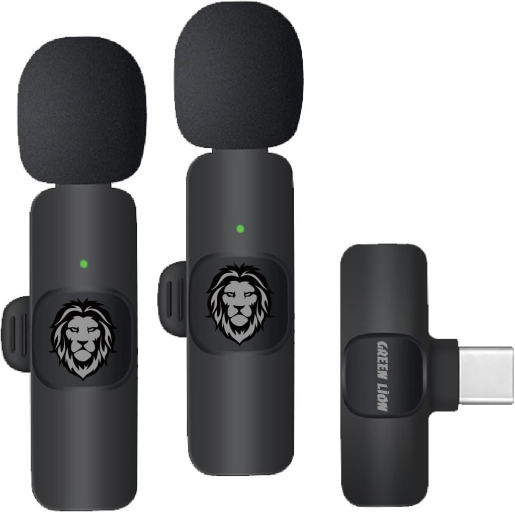 Green Lion 3 in 1 Wireless Microphone