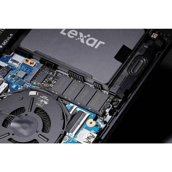 Lexar NM620 512GB M.2 2280 Internal Solid State Drive, Up to 3300MB/s Read & 2400MB/s Write Speeds, 3D TLC NAND , 1.5 Million Hours MTBF, Shock & Vibration Resistance. - Image 2