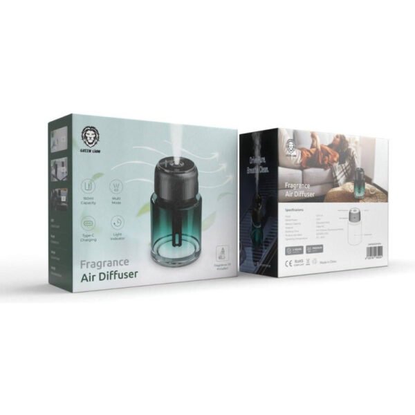 Green Lion Fragrance Air Diffuser 160mL - Black - Image 2