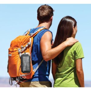 Green Lion Solar Mate Power Bank, ABS + PC + Fireproof V0 Material, 20000mAh Battery Capacity, 4 Built-in Cables, Dual Flashlights - Image 3