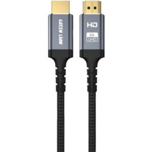 Green Lion 8K HDMI to HDMI Cable: 2m High-Speed for 4K/8K in Black - Image 3