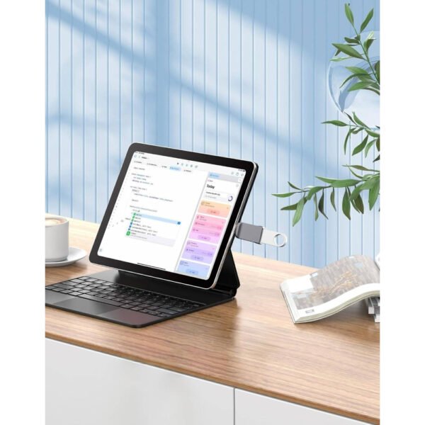 Green Lion OTG Adapter USB-A To Lightning Head, Wide Compatibility, Impressive Speed Transmission, Long-Term Use, Zinc Alloy Shell, 120W Charging, 480mbps Transfer, Phone/Tablet - Image 3