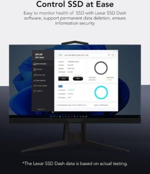 Lexar NM610 PRO Internal SSD, 1TB Capacity, M.2 2280 Form Factor, PCIe Gen3x4 Interface, Up to Read up to 3300MB/s, Write up to 2600MB/s Speed, 240TBW, 1.5m Hours MTBF - Image 7