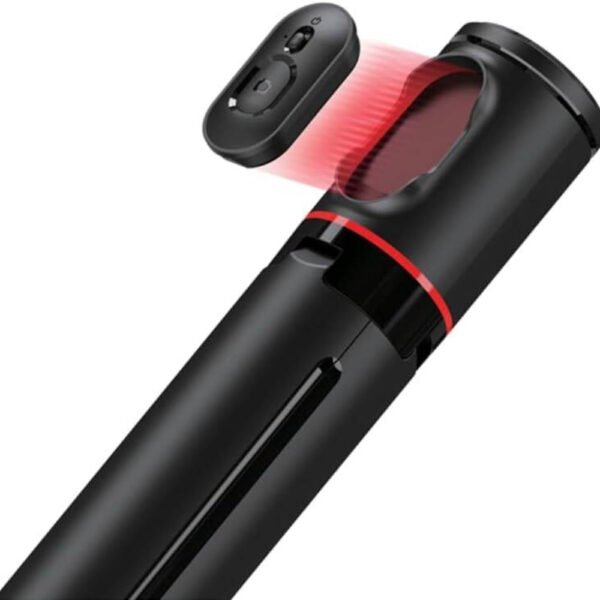 Green Lion Auto Pop Tripod, 1.77M Max Height, Magnetic Remote with BT V5.2, Extendable Tripod, Auto-Pop Design, Stable Base, Multi-Angle Adjustable, Adjustable Phone Clip - Image 3