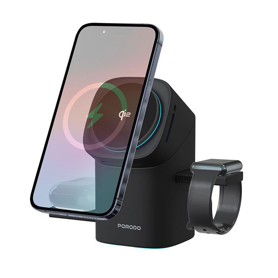 استند وایرلس شارژ 3 کاره پرودو All Products