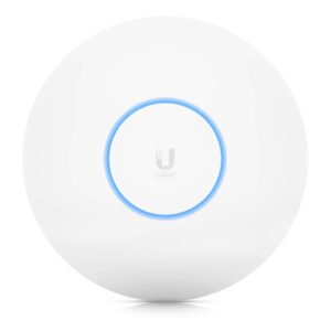 Ubiquiti Networks WiFi 6 Pro (U6 Pro) Dual-Band Access Point, WiFi 6, Up to 5373 Mb/s Total Throughput, 300+ Clients, 5 GHz (4x4 MIMO), 2.4 GHz (2x2 MIMO), Guest Isolation