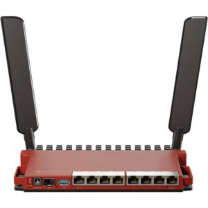 MikroTik L009 Router: IPQ-5018 CPU, Wi-Fi 6 Chip, AX600 Speed, 8x Gigabit Ethernet Ports, 1x 2.5G SFP Port, USB 3.0