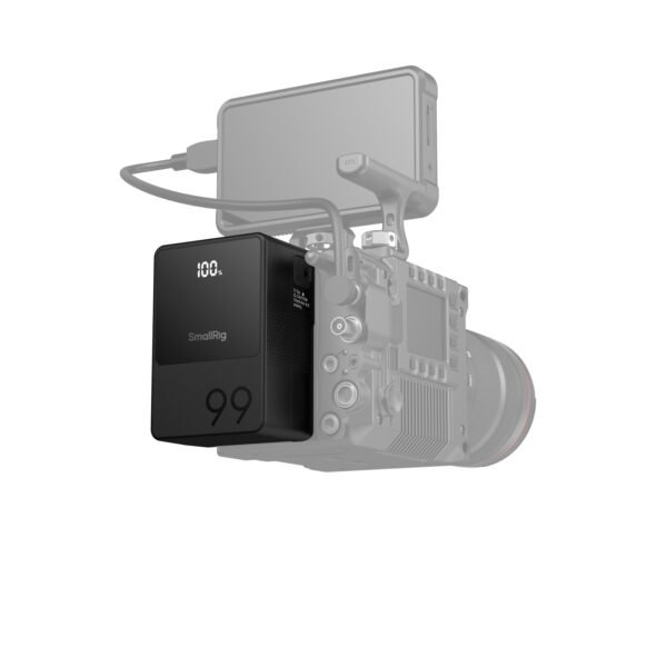 SmallRIG V-Lock Battery 99Wh (6700mAh) with D-Tap, USB-C PD 65W - Image 5