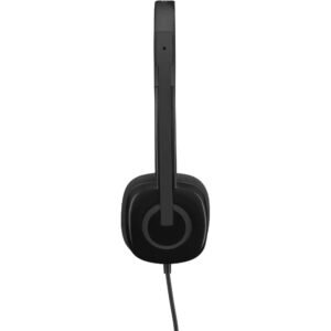 Logitech H151 3.5mm Analog Stereo Headset with Boom Microphone - Black - Image 4