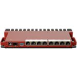 MikroTik Routerboard L009UiGS-RM 2.5G SFP Router, IPQ-5018 CPU, 512MB RAM, 128MB NAND, 1x 2.5Gbit Port, RJ45, USB 3.0, RouterOS v7