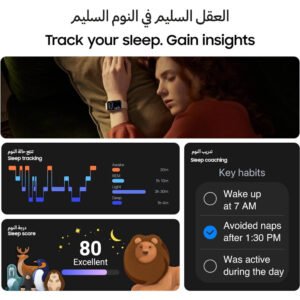 Samsung Galaxy Fit 3 Light and Sleek Fitness Band, 13 Days Battery, 100+ Exercises and Sleep Tracking, Gray - Image 7