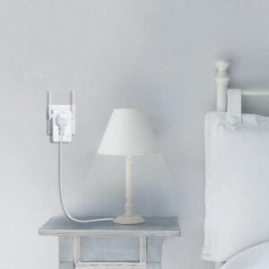 TP-Link TL-WA860RE WiFi Extender Booster with Passthrough Socket, Ethernet Port N300Mbps, Internet Booster, WiFi Repeater,WiFi Extender,App Control, WiFi Booster Range Extender, Plug and Play - Image 5