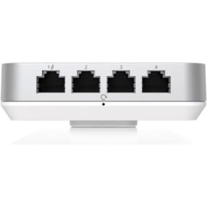 Ubiquiti Networks UniFi U6 In-Wall Access Point & 4-Port PoE Gigabit Switch 5.3 Gb/s Throughput, 1 x Gigabit PoE Uplink, In-Wall Mount - Image 4