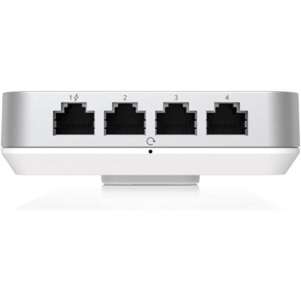 Ubiquiti Networks UniFi U6 In-Wall Access Point & 4-Port PoE Gigabit Switch 5.3 Gb/s Throughput, 1 x Gigabit PoE Uplink, In-Wall Mount - Image 4