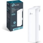 TP-Link CPE510 5GHz 300Mbps Long Range Outdoor CPE for PtP and PtMP Transmission, Point to Point Wireless Bridge, 13dBi, 15km+, Passive PoE Powered with Free PoE Injector, Pharos Control