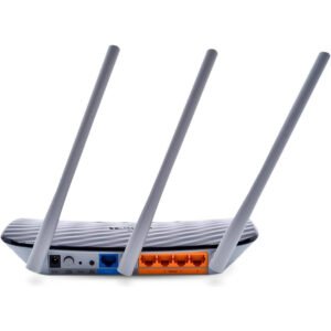 TP-Link AC750 Wireless Dual Band Router, 2.4GHz & 5GHz, Up to 733 Mbps Bandwidth, Omnidirectional Signal, 3x Fixed Antennas, 1x WAN Port, 4x LAN Ports, Blue - Image 3