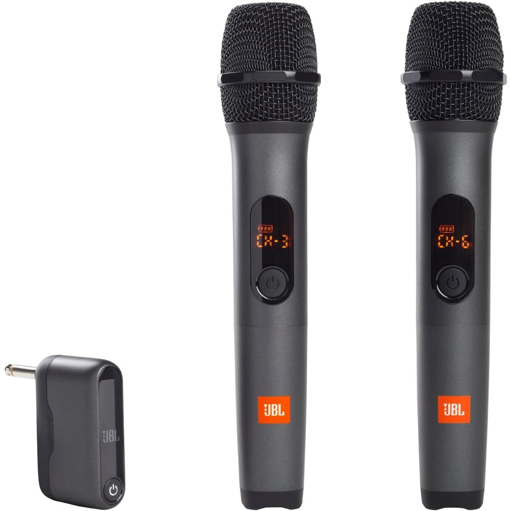 JBL Wireless 2 Microphone System Dual Channel 6H