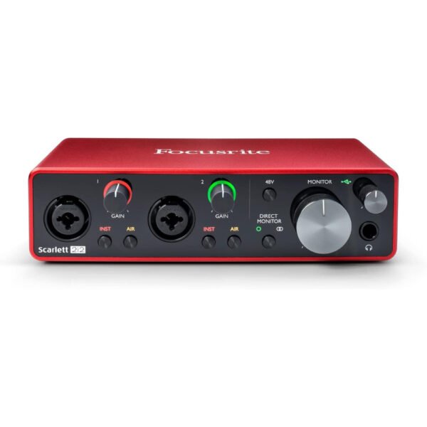 Focusrite Scarlett 2i2 3rd Gen USB audio interface with 24-bit/192kHz - Image 3