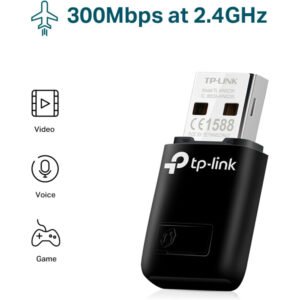 TP-Link TL-WN823N N300 Mini USB Wireless WiFi Network Adapter for pc - Image 4