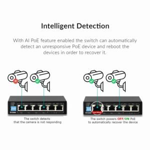 D-Link DGS-F1010P-E | 10-Port Gigabit PoE+ Switch, 8 PoE+ Ports, 2 Uplink Ports, 250m - Image 10