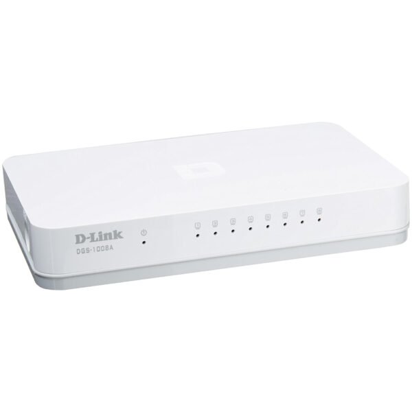 D-Link DGS-1008A 8-Port Gigabit Easy Desktop Switch - Image 3